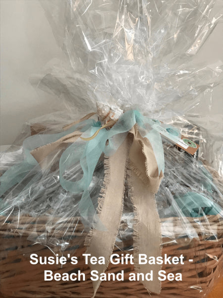 Tea Gift Basket by Susie - Beach Sand and Sea