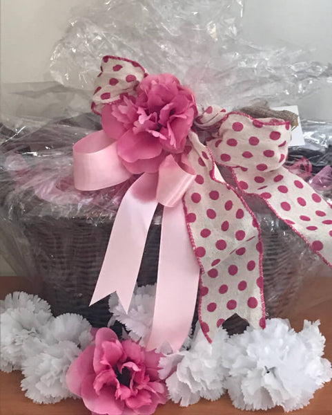 Tea Gift Basket by Susie - Pink Blossom