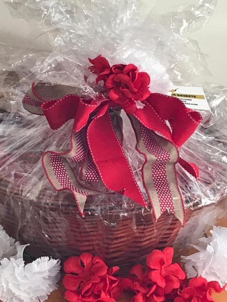 Susie's Tea Gift Basket - Red Blossom